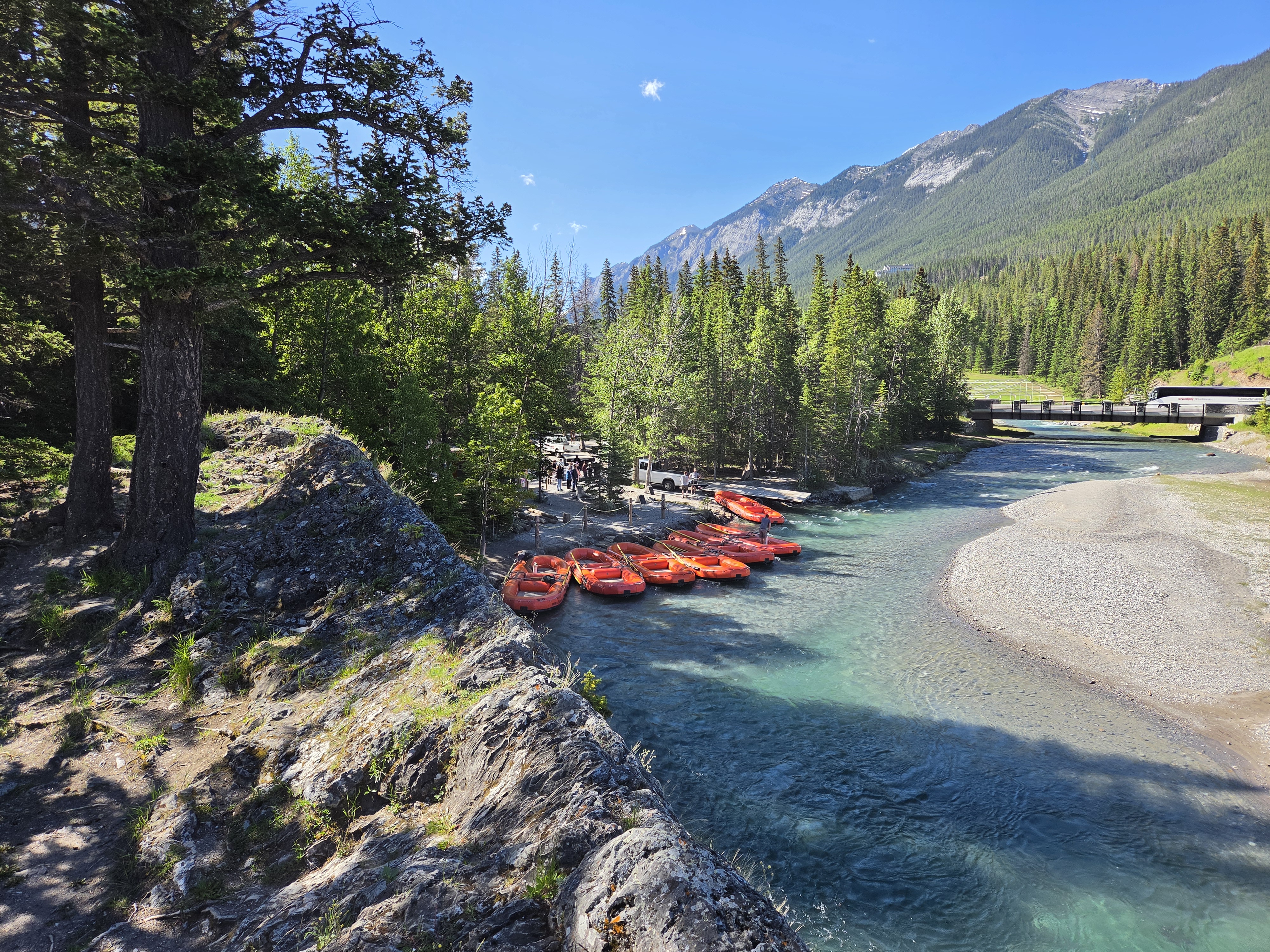 Floating the Bow River