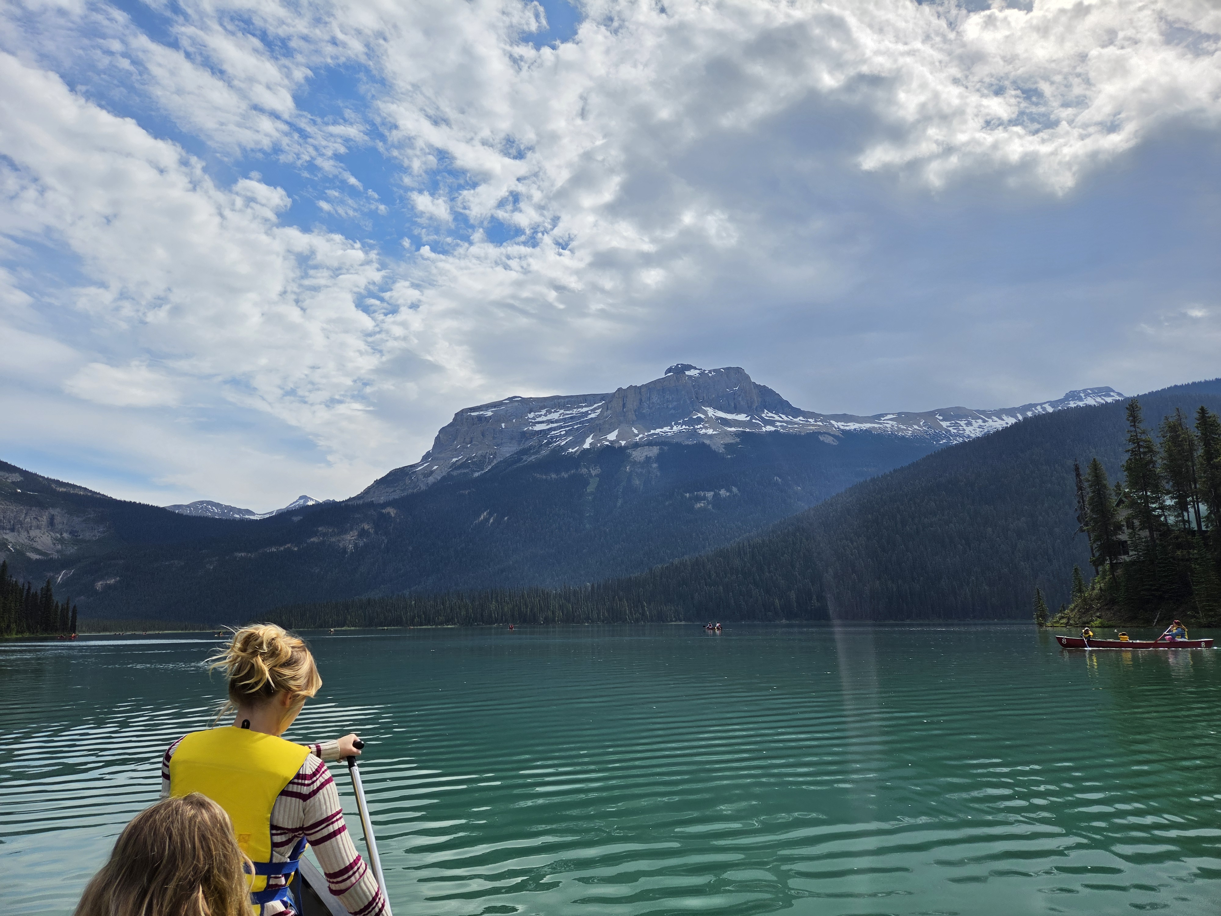 Two ways to see the Rockies: canoe & horseback